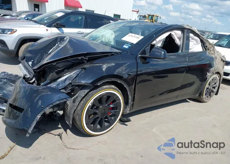 2022 Tesla Model Y Performance Dual Motor All-Wheel Drive из США, поврежденный, VIN 7SAYGDEF4NF443931